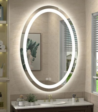 Double Light LED Mirror