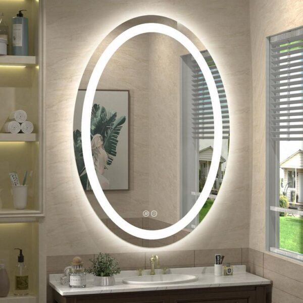 Double Light LED Mirror