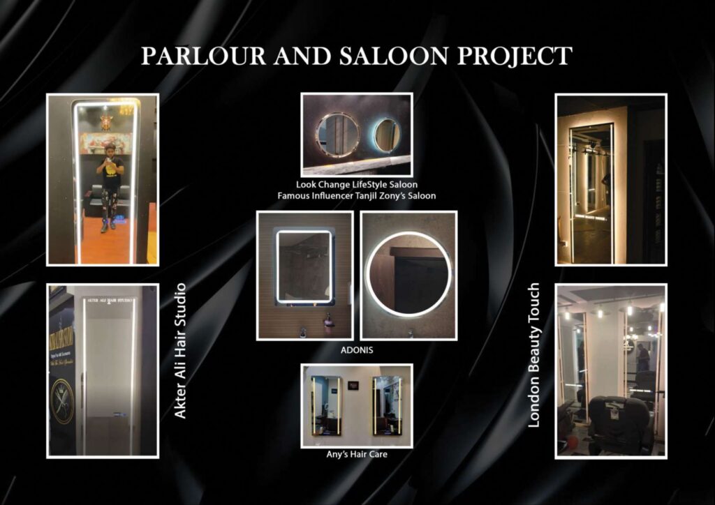 Project Of parlour and saloon.