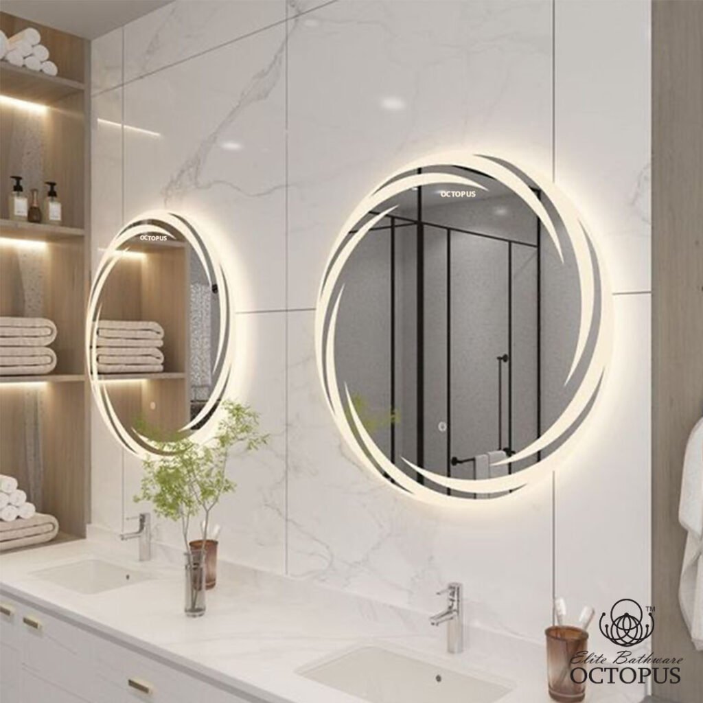 Stylish Design Round LED Mirror